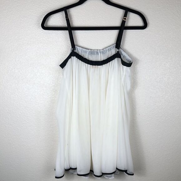 NWOT KATE SPADE Dream A LITTLE DREAM Sheer Mesh Babydoll Sleepwear Size Small - Picture 3 of 11